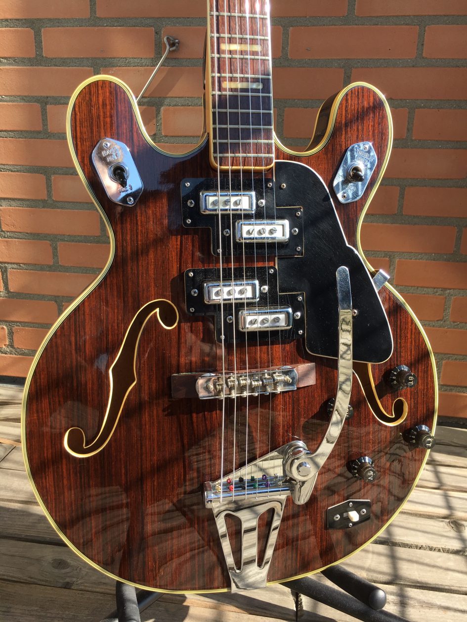Unknown 1967 semi hollow stereo Jazz guitar Ibanez Vintage Guitars